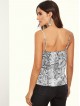 Snake Skin Print Cami Top